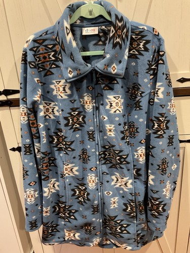 Denim fleece jacket - &,